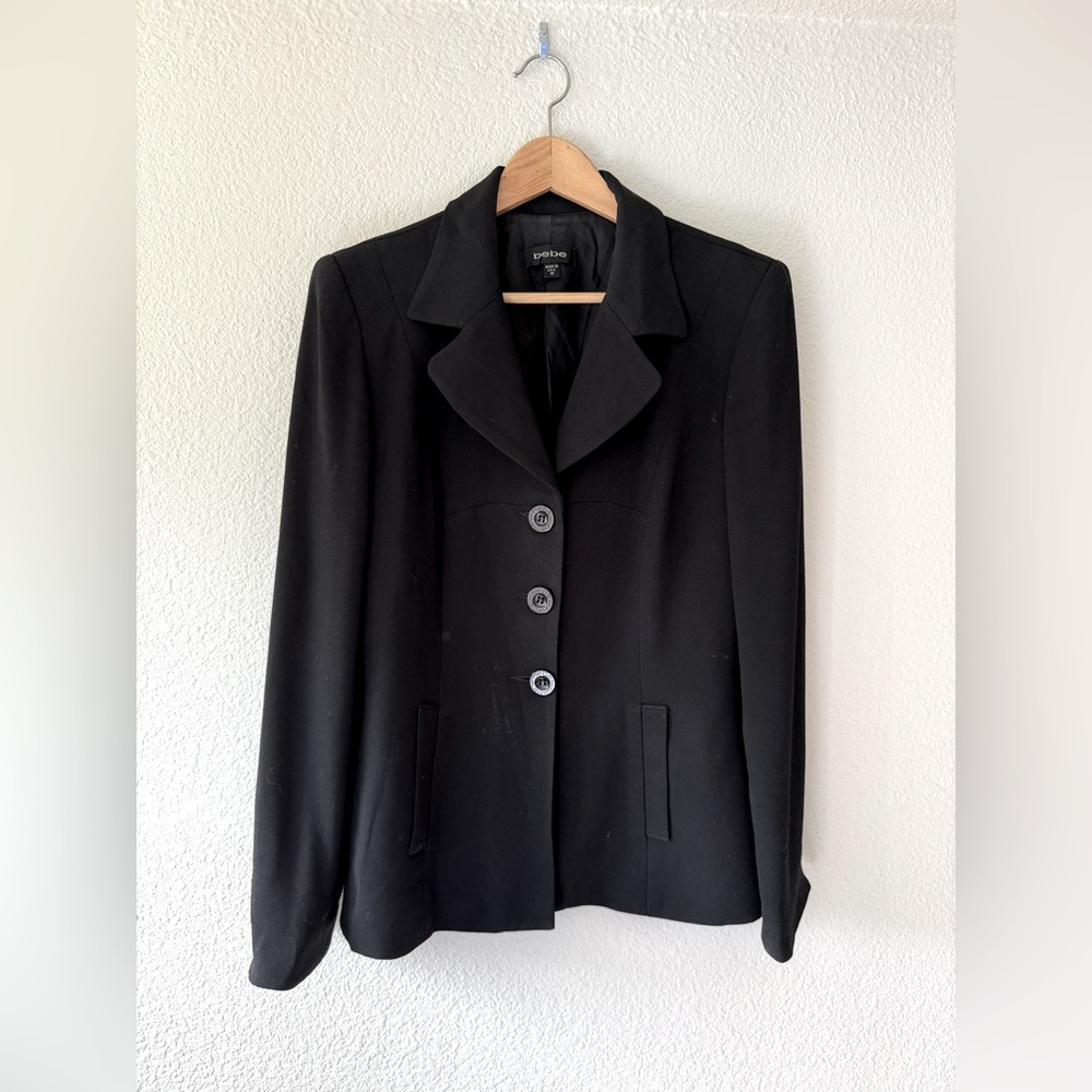 VINTAGE BEBE 3 Button Blazer